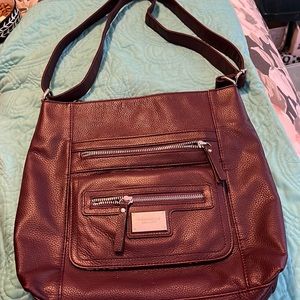 EUC Tignanello plum leather hobo bag. Gorgeous.